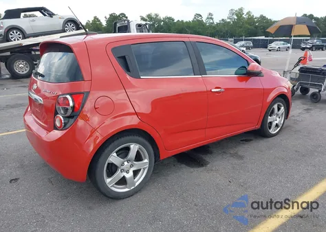 2012 Chevrolet Sonic 2Lz from USA, damaged, VIN 1G1JE6SH2C4177635